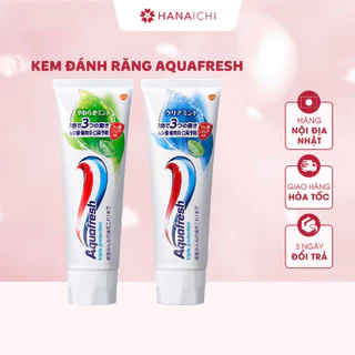 Kem Đánh Răng Aquafresh Triple Protection 140gr-Nội địa Nhật-Mẫu mới cộng thêm 20gr