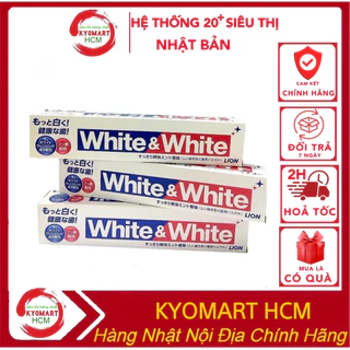 Kem đánh răng White White,kem đánh răng Nhật Bản,trắng răng