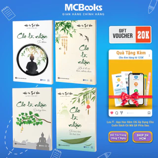 Bộ Sách 4 Cuốn: Cho Là Nhận - Tâm Thanh Tĩnh, Đời Ắt An Yên - Đại sư Tinh Vân - MCBooks