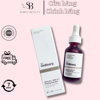 Tinh chất peel da hoá học The Ordinary AHA 30% + BHA 2% Peeling Solution 30ml / Subeo Beauty