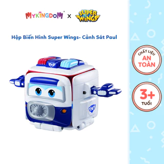 Đồ chơi mô hình SUPERWINGS Hộp biến hình Super wings- cảnh sát Paul YW740575