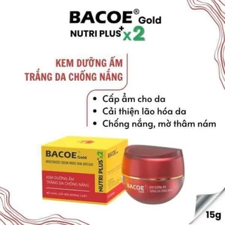 KEM BACOE GOLD TRẮNG DA CHỐNG NĂNG 15G