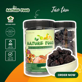 [2 HỘP - 1KG] TÁO TÀU SẤY KHÔ DẺO NGON LOẠI ĐẶC BIỆT NATURE FOOD