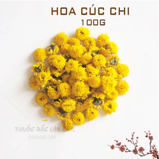 Hoa cúc chi sấy khô 100g (Trà hoa cúc vàng thanh lọc cơ thể)