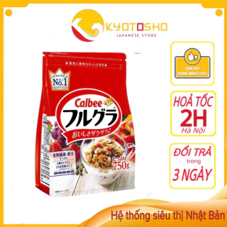 Ngũ cốc Calbee đỏ 750g,ngũ cốc Calbee Nhật Bản,ngũ cốc ăn sáng,ngũ cốc dinh dưỡng