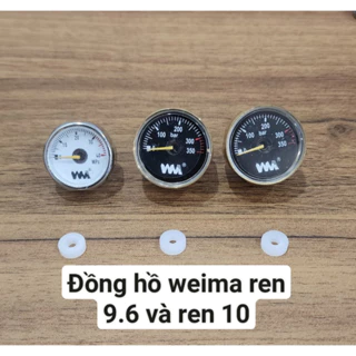 đông hồ weima ren 10 và 9.6mm mặt đồng hồ 25mm và 28mm