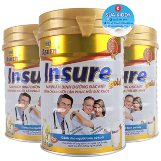 Sữa dinh dưỡng phục hồi sức khỏe Asuen Insure Gold 900g dành cho người bệnh, sau bệnh