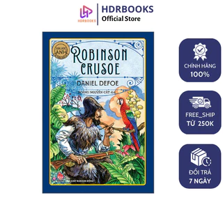 Sách - Robinson Crusoe ( Văn Học Anh )-NXB Kim Đồng