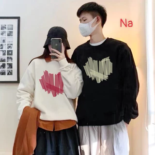 [sĩ] áo sweater đôi, Áo sweater dài tay đôi nam nữ họa tiết dễ thương đủ size cực Hot