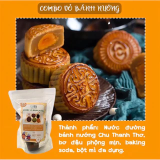 Combo vỏ bánh nướng (kèm hướng dẫn)