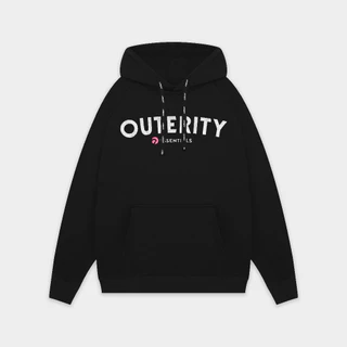 Áo khoác local brand nam nữ unisex Hoodie Outerity Bare / Đen - AHO2009