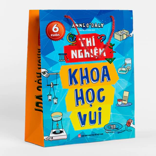 Sách: Combo Thí Nghiệm Khoa Học Vui (Túi 6 Cuốn)