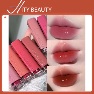 Son bóng dưỡng môi HERORANGE/MIRROR LIPGLAZE hiệu ứng gương kem nhẹ nhàng- Hity Beauty