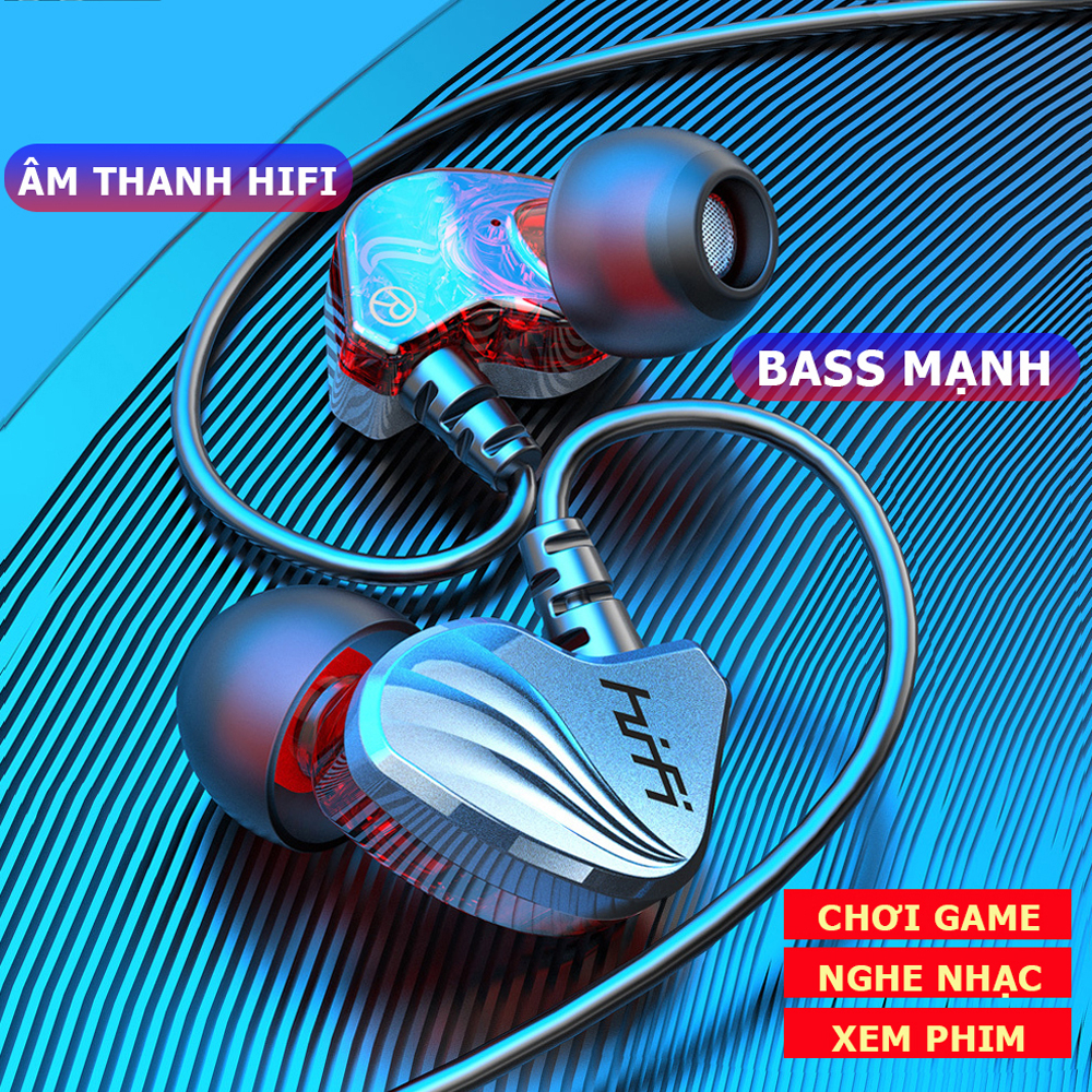 Tai Nghe Có Dây S2000 Gaming Super Bass Chống Ồn Hiệu Quả Có Mic Đàm Thoại