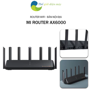 Bản Nội Địa - Bộ phát WiFi Xiaomi Mi Router AX6000, hỗ trợ Mesh, WiFi 6, 4K QAM - Shop thế giới điện máy