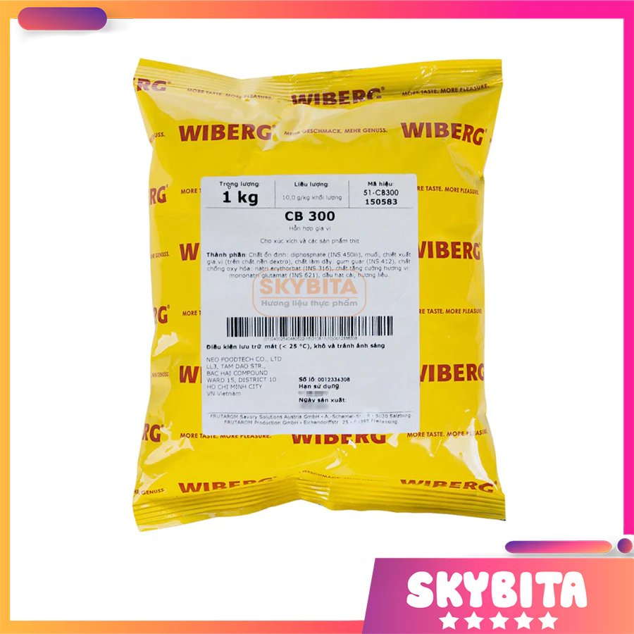 Gia vị xúc xích Đức CB300 gói 1kg