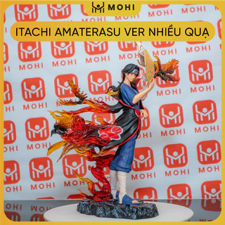 Mô hình Naruto Itachi Akatsuki đế Hắc Hỏa có quạ tay cầm nón - Cao 29cm - nặng 820gram - Figure Naruto - Có Hộp đẹp