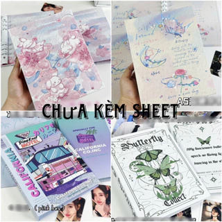 Binder A5 TATOO / Album Ảnh Bìa Cứng đựng card ( KHÔNG KÈM RUỘT)