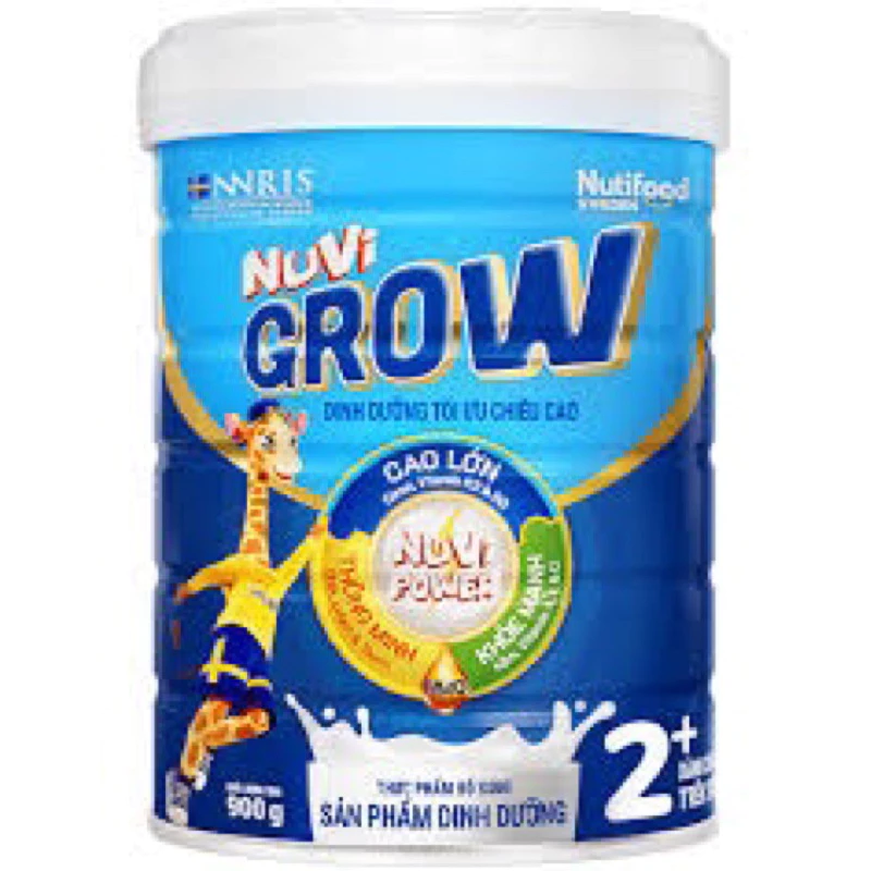 Sữa bột Nutifood Nuvi Grow 2+ date 9/2025