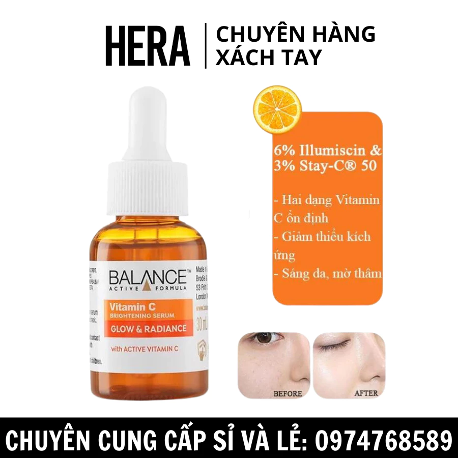 Serum Balance Active Formula Vitamin C Brightening 30ml