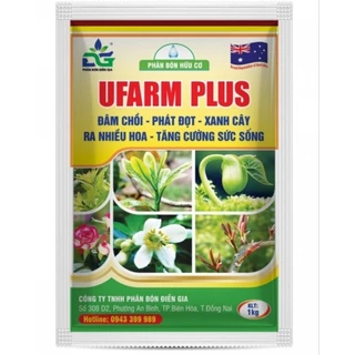 Phân bón hữu cơ UFARM PLUS 1kg Điền gia