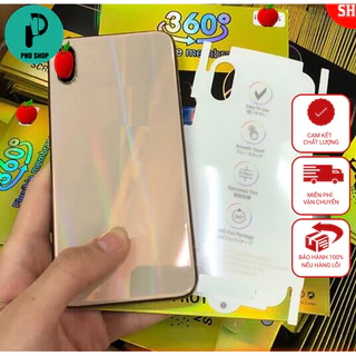 Miếng dán Skin PPF trong suốt, nhám và 7 màu cho các dòng iphone 6 7 8 Plus X Xr XsM 11 12 13 14 ProMax PND_PhoneCase