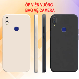 Ốp lưng Vivo V11 / V11i / Y85 / V9 / Y91 / Y95 tpu dẻo cạnh vuông, viền vuông, bảo vệ camera siêu bền bỉ