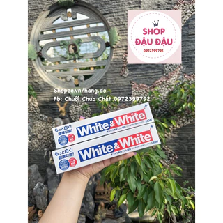 Kem đánh răng White&White Lion nội địa Nhật Bản 150g