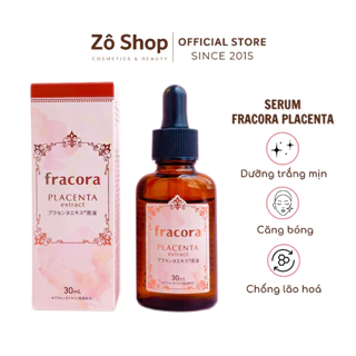 Serum Fracora Placenta Dưỡng Trắng, Căng Bóng, Phục Hồi Da Mỏng Yếu Fracora Placenta Extract Serum (30ml)