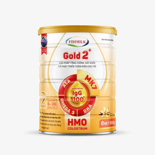 Sữa bột Fidimilk Gold 2 + 900g - phát triển toàn diện cho trẻ