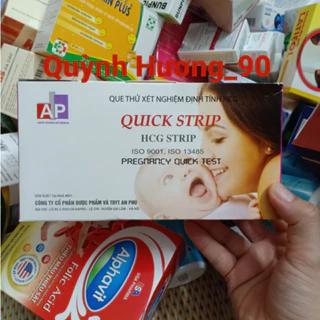 Hộp 24 que QUICK STRIP siêu rẻ,siêu tiết kiệm que thử thai nhanh chính xác