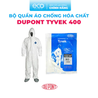 Quần áo chống hóa chất Dupont Tyvek 400