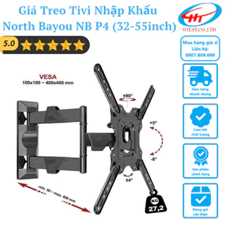 [NB - P4] Giá Treo Tivi Nhập Khẩu North Bayou P4 (32-55inch) - Hàng chính hãng