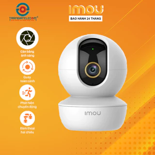 Camera IMOU WIFI Trong Nhà A43P 4MP Đàm Thoại 2 Chiều, Xoay 360 - TRANGIATELECOM