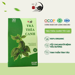 Trà Dây Thìa Canh Túi Lọc ngưng biến chứng tiểu đường, hỗ trợ ổn định đường huyết Hộp 30 túi lọc -  Mộc Trà 98