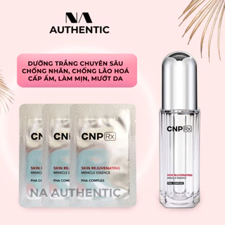 Gói Sample tinh chất dưỡng trắng CNP Rx Skin Rejuvenating Miracle Essence 1ml - NA Authentic