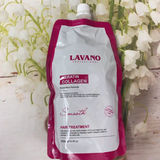 Hấp Ủ Dầu Keratin Collagen Lavano Chính Hãng Siêu Mượt 500ml