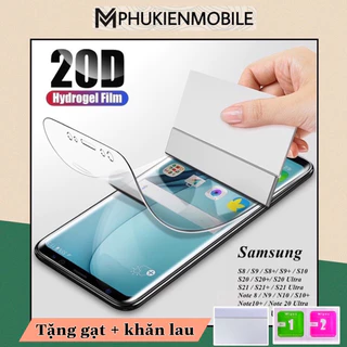 DÁN PPF DẺO TRONG DÀNH CHO SAMSUNG S8/S9 S8+/S9+ S10 S10+ NOTE8/9 NOTE10 NOTE10+NOTE 20 NOTE20ULTRA S20/S21/S22/23ULTRA