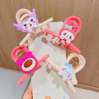 Kẹp Tóc Càng Cua Kẹp Tóc Gắn Charm Siêu Cute Sịn Sò Cho Bé Gái Bạn Gái