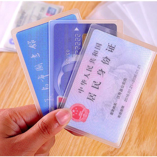 Combo 10 Vỏ bọc thẻ ATM,thẻ sinh viên,thẻ nhân viên,thẻ bọc CCCD giá rẻ