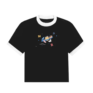 Áo thun Baby Tee TEDDY IN SPACE unisex phông Nam Nữ Local Brand Chính Hãng MIDORI FOR MAN