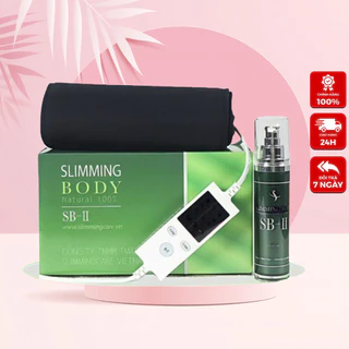 Bộ ủ nóng tan mỡ Slimming Body 2, Bộ quấn nóng đai điện cải tiến Zuka Beauty thải mỡ thừa lại vòng eo thon gọn