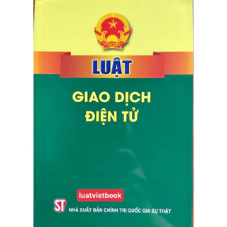 Sách Luật Giao Dịch Điện Tử