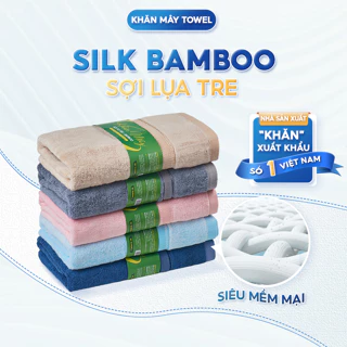 Khăn Tắm Khăn Mặt Khăn Gội Sợi LụaTre KHĂN MÂY TOWEL Siêu Mềm Siêu Thấm Chống Khuẩn Chống Mốc Khăntắm