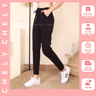 Quần Jogger Nữ Thu Đông Chất Umi Hàn Cao Cấp Dày Dặn Ôm Body Tôn Dáng Thời Trang Thể Thao - CHELY13