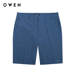 OWEN - Quần Short Nam Owen dáng Sport Life màu Xanh chất liệu Polyester,Elastane - SS231421