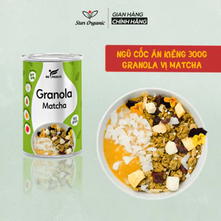 Ngũ Cốc Granola Giảm Cân Ăn Kiêng Mix Sữa Chua Sấy Khô Befresco Vị Matcha (300G)