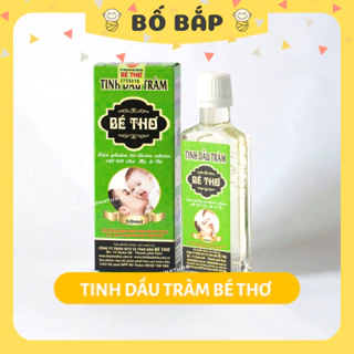 Tinh Dầu Tràm Bé Thơ Chăm Sóc Sức Khỏe Cho Bé 50ml - Bố Bắp Store