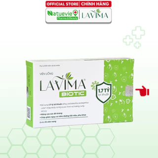 Viên men vi sinh phụ khoa lợi khuẩn vùng kín chính hãng Lavima Biotic (20v) giảm khí hư, ngứa rát, phòng tái nhiễm, VN