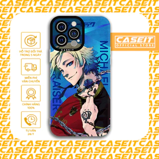 Ốp lưng iphone cạnh vuông Caseit Anime Blue Lock Michael Kaiser poster 8/8plus/x/xs/11/12/13/14/pro/max/plus/promax